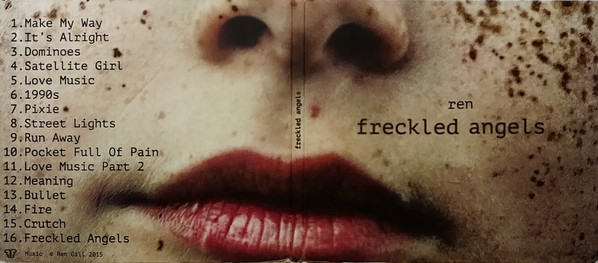 Freckled Angels by Ren, CDr, Album, Digipak, 2015: photo 2