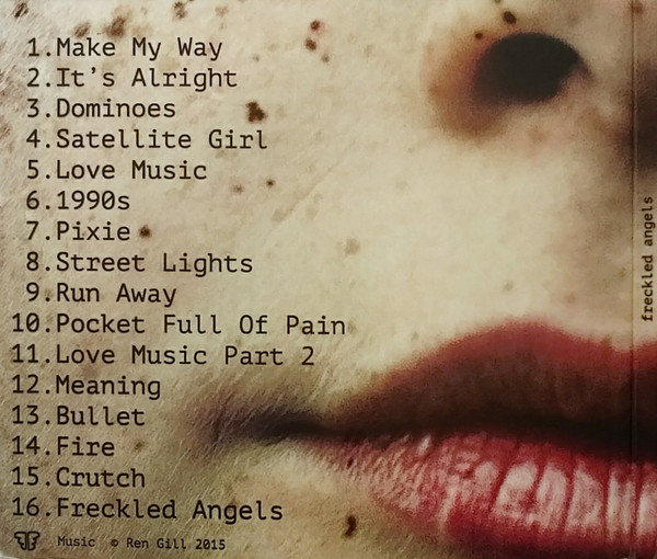 Freckled Angels by Ren, CDr, Album, Digipak, 2015: photo 7