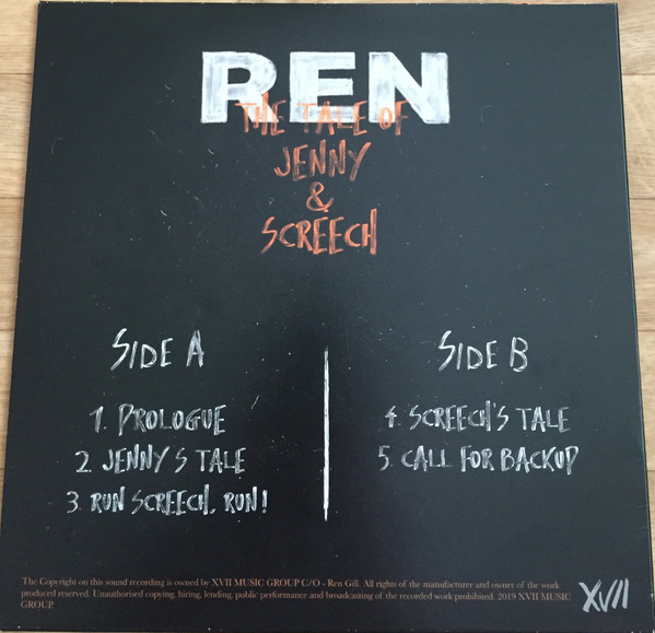 The Tale Of Jenny & Screech by Ren, Vinyl, 12", 45 RPM, EP, 2019: photo 2