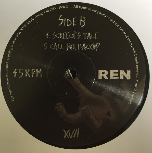The Tale Of Jenny & Screech by Ren, Vinyl, 12", 45 RPM, EP, 2019: photo 4