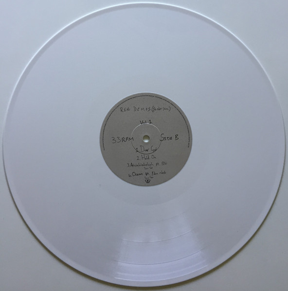 Demos (Do Not Share) Vol 1 by Ren, Vinyl, 12", 33 ⅓ RPM, EP, Limited Edition, White, 2020: photo 5