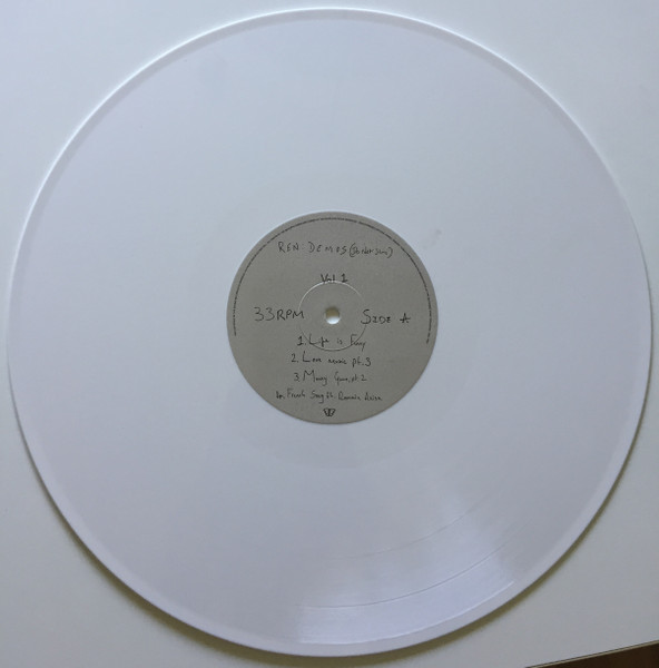 Demos (Do Not Share) Vol 1 by Ren, Vinyl, 12", 33 ⅓ RPM, EP, Limited Edition, White, 2020: photo 6