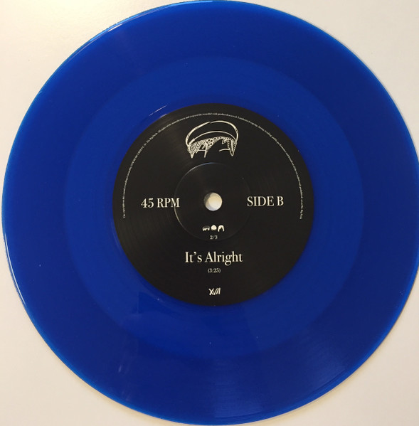 Dignity / It's Alright by The Big Push, Vinyl, 7", 45 RPM, Single, Limited Edition, Stereo, Blue, 2020: photo 4