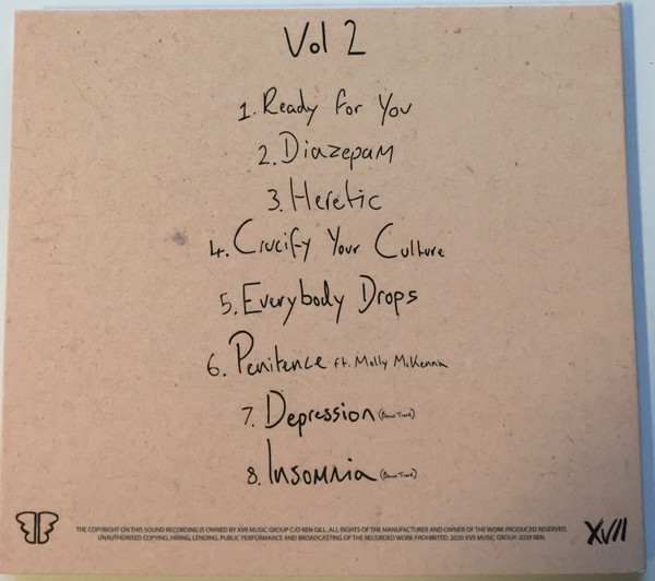Demos (Do Not Share) Vol 2 by Ren, CDr, EP, 2020: photo 3