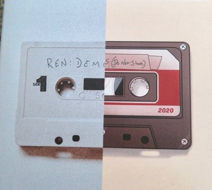 Demos (Do Not Share) Vol 1 & 2 by Ren, CD 2023: cover