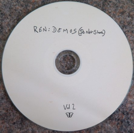 Demos (Do Not Share) Vol 1 & 2 by Ren, 2 × CDr, EP, Limited Edition, Reissue, 2023: photo 4