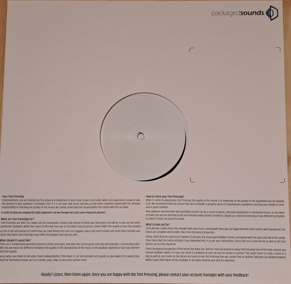 Freckled Angels by Ren Gill, Vinyl, LP, Album, Test Pressing, White Label, 2023: photo 2