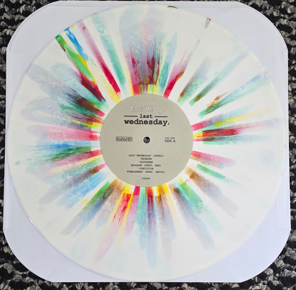 Last Wednesday by Chris Webby, 2 × Vinyl, LP, Stained Glass Splatter, 2025: photo 4