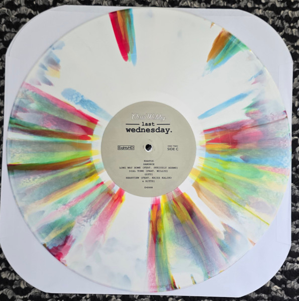 Last Wednesday by Chris Webby, 2 × Vinyl, LP, Stained Glass Splatter, 2025: photo 6