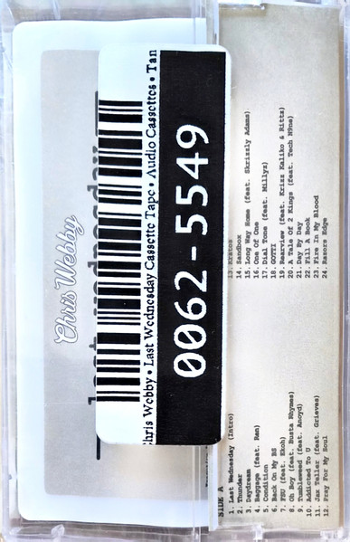 Last Wednesday by Chris Webby, Cassette, Album, 2026: photo 2