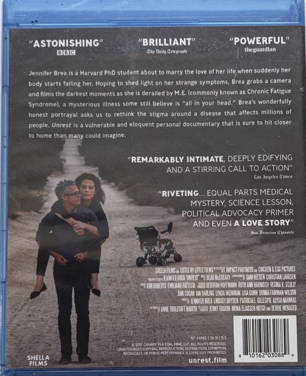 Unrest by Jennifer Brea, Blu-ray, Region-free, 2017: photo 2